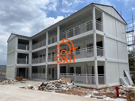 Proyecto de casa contenedor desmontable con dormitorio en Xinjiang: un hogar cálido en el desierto de Gobi
