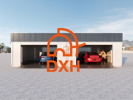 Estudio de caso de Container Garage: Solución innovadora de almacenamiento para automóviles
